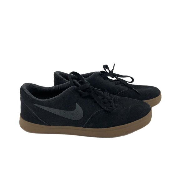 Nike Black Suede Athletic Shoes | Casual Classic Style - Picture 1 of 6